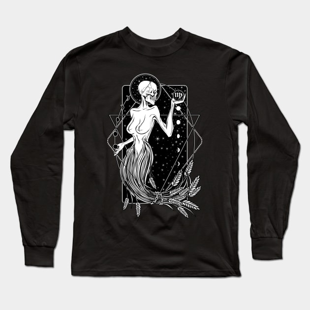 Zodiac: Virgo Long Sleeve T-Shirt by Von Kowen